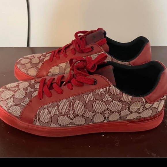 COACH SNEAKER MEN RED - Picture 2 of 3